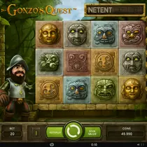 Neon54 - Gonzo's Quest Slot Game - NetEnt Casino Game